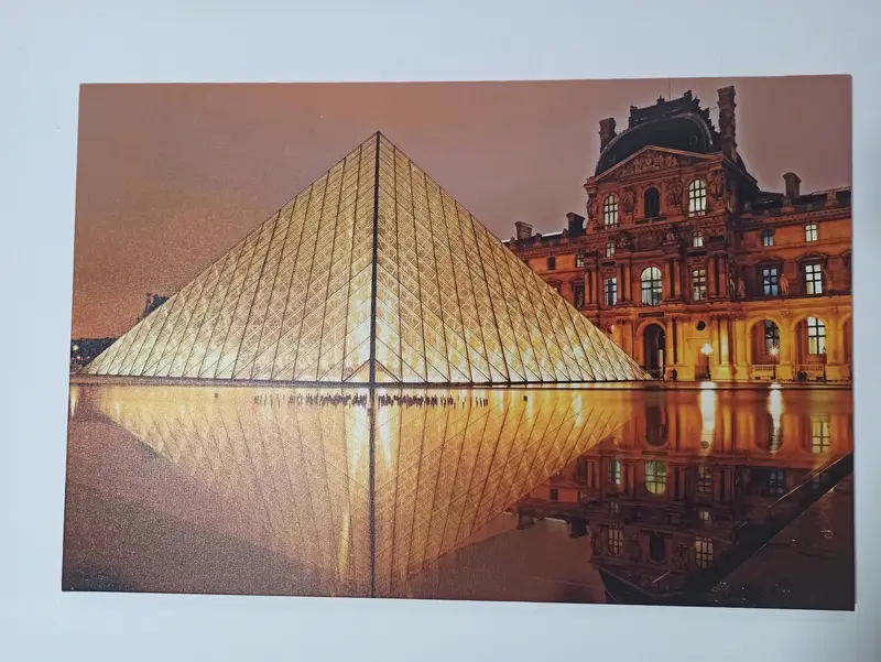 Paris Wall Decor, France Wall Art, Louvre Museum Canvas Art, France Landscape, Paris Landscape, Canvas Wall Art, Paris Landmark, Home Decor, - 1