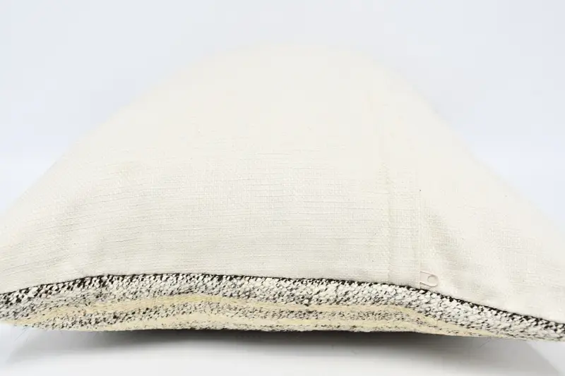 Turkish Pillow, Outdoor Throw Pillow Cover, Patio Pillow, Home Decor Pillow, Kilim Pillow, Cushion Cover, 20x28 White Cushion Case - 6