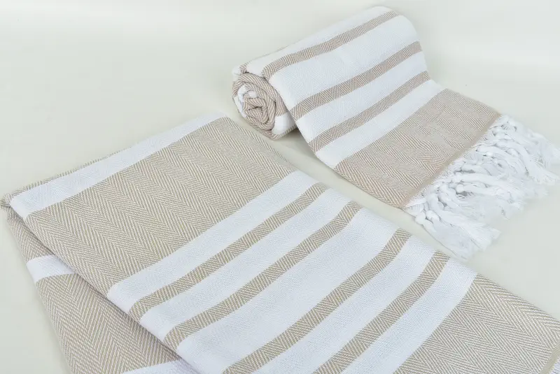Spa Towel, 68x36 Cotton Chevron Towel, Lightweight towel, Home Decor Gifts, Bachelor Gift, Custom Bath Towel, Bridal Shower Favors, Peshtemal Towel - 7