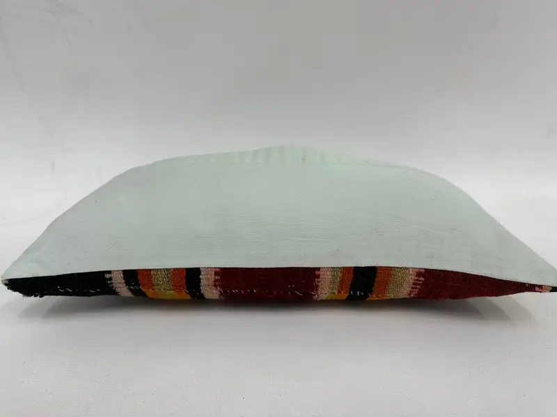Natural Pillow Sham, Home Decor Pillow, 8x16 Brown Pillow Sham, Pillow for Sofa, Pillow Cover, Kilim Pillow, Shabby Chic Pillow Cover - 7