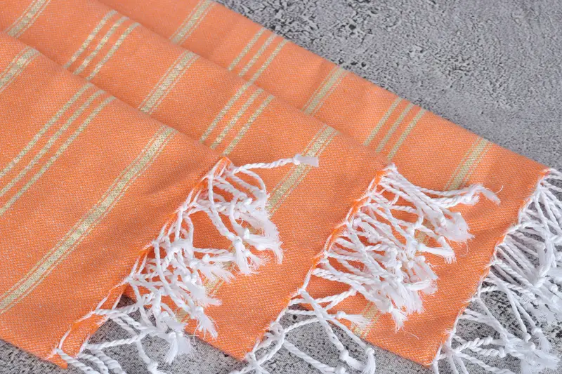 Monogram Hand Towel, Personalized Gift, Employee Gifts, 40x24 Cotton Striped Towel, Halloween Bachelorette Party Favors, Xmas Gifts, Wedding Favors - 5