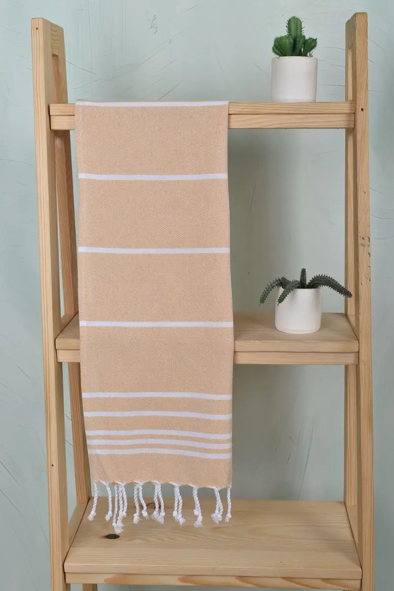 Personalized Dish Towel, Personalized Bridesmaid Gift, 38x18 Cotton Striped Towel, Bathroom Towels, Turkish Tea Towel, Xmas Gifts, Best Wedding Gift - 8