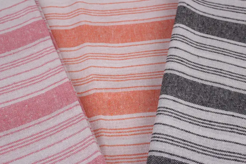 Sand-resistant towel, Absorbent towel, 68x32 Cotton Striped Towel, Best Friend Wedding Gift, Best Friend Gift Ideas, Personalized Bridesmaid Gift - 3