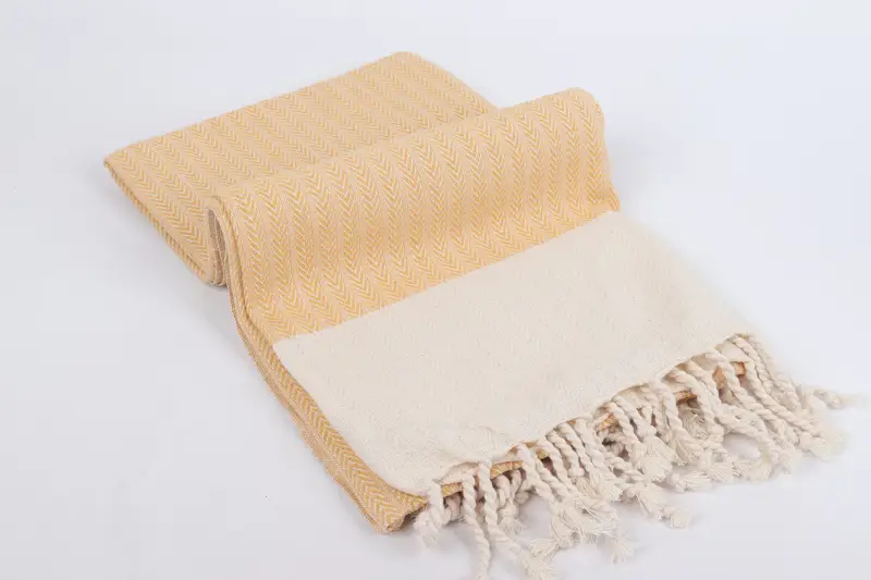 Bride Gift, Personalized Wedding Gift, Bridal Shower Gift, Sand-Resistant Peshtemal, Bridesmaid Gift, Holiday Towel, 68x36 Cotton Palm Design Towel - 6