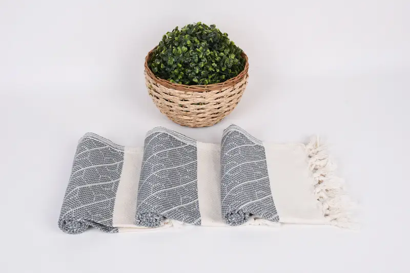 Boda por favor, toallas de baño pequeñas, toalla geométrica de algodón 36x18, toalla de bordado, regalo hecho a mano, toalla de mano de monograma, toalla de mano personalizada - 8