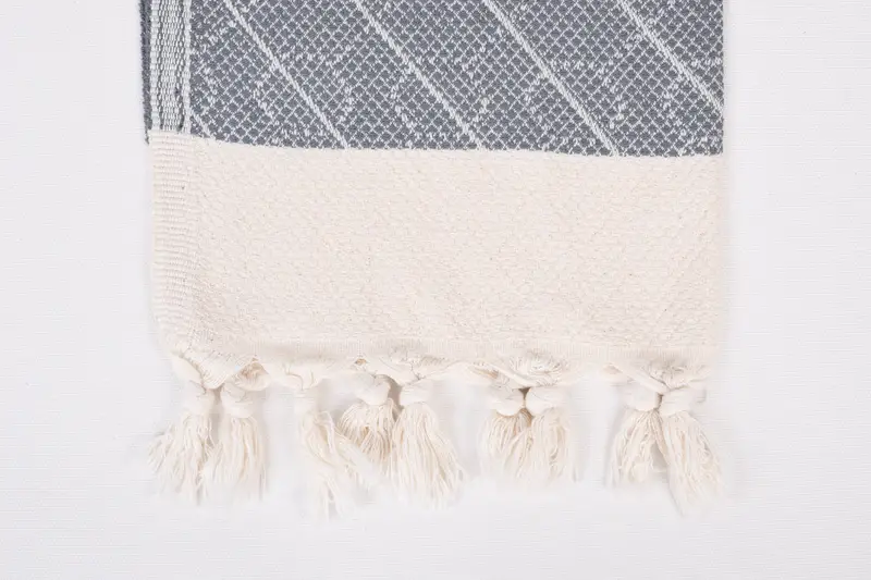 Boda por favor, toallas de baño pequeñas, toalla geométrica de algodón 36x18, toalla de bordado, regalo hecho a mano, toalla de mano de monograma, toalla de mano personalizada - 3