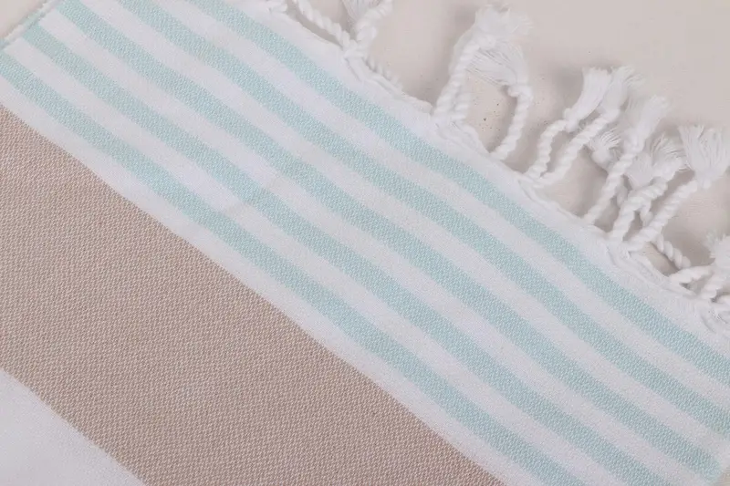 Organic Tea Towel, Kitchen Towel, Custom Wedding Gifts, 40x24 Cotton Striped Towel, Monogram Hand Towel, Personalized Gift, Welcome Wedding Gift - 7