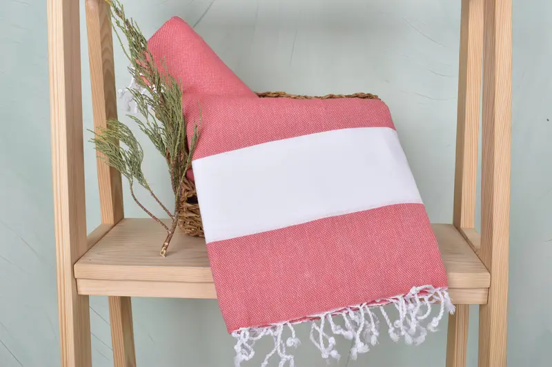 Holiday Towel, Monogrammed Beach Towel, Housewarming Gift, Bachelorette Party Decorations, Gift For Mom, 70x40 Cotton Striped Towel, Wedding Towel - 4
