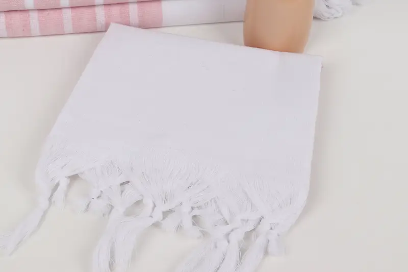 Monogram Turkish Towel, Bridal Shower Gifts, Bachelorette Party Gifts, Custom Turkish Towel, 70x40 Cotton Striped Towel, Bridesmaid Gift Towel - 5