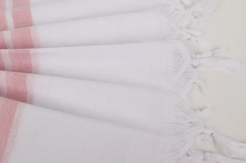 Monogram Turkish Towel, Bridal Shower Gifts, Bachelorette Party Gifts, Custom Turkish Towel, 70x40 Cotton Striped Towel, Bridesmaid Gift Towel - 8