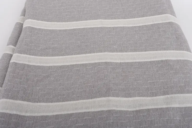 Christmas Tablecloth, Maid Of Honor Gift, Turkish Blanket, Woven Throw Blanket, Organic Throw, 96x84 Cotton Striped Towel, Bachelorette Party Favors - 4