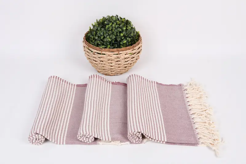 40x24 Cotton Striped Towel, Wedding Hand Made Gift, Bridesmaid Gifts, Personalized Gifts, Halloween Gifts, Monogrammed Hand Towel, Spa Towel - 8