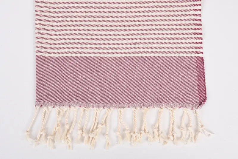 40x24 Cotton Striped Towel, Wedding Hand Made Gift, Bridesmaid Gifts, Personalized Gifts, Halloween Gifts, Monogrammed Hand Towel, Spa Towel - 3