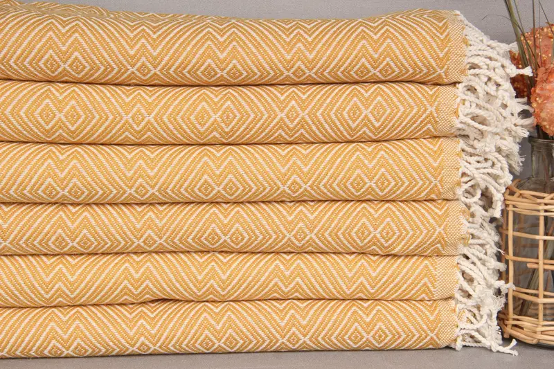 Anniversary Gift For Her, Absorbent towel, 76x40 Cotton Diamond Towel, Holiday Towel, Sand-resistant towel, Gift For Her, Girl Trip Party Favor - 2
