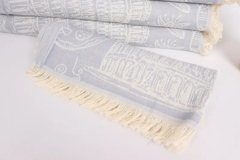 Kitchen Towel, Travel Towel, Wedding Gift, Summer Gift, Bachelorette Party Favors, Turkish Hand Towel, 28x20 Cotton Italian Symbols Design Towel - 5