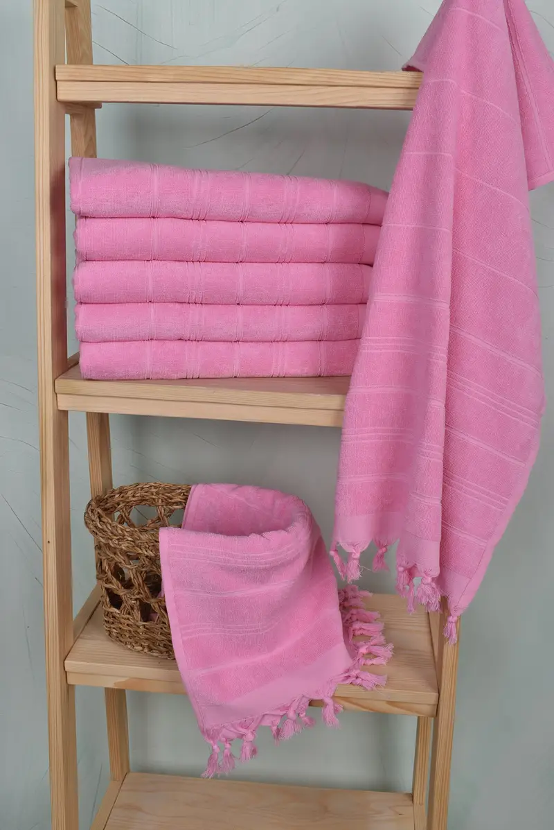40x18 Cotton Striped Terry Towel, Gift For Boyfriend, Custom Name Towel, Monogram Hand Towel, Turkish Tea Towel, Turkish Towel Hand Towel, Spa Towel - 3