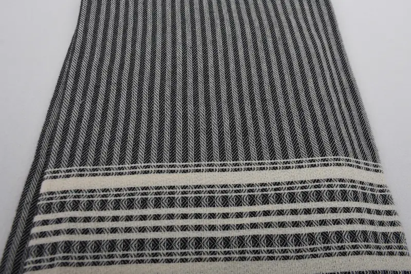 68x38 Cotton Striped Towel, Home Decor Gifts, Best Friend Christmas Gift, Wedding Gift, Sand-resistant towel, Best Friend Wedding Gift, Yoga Towel - 4