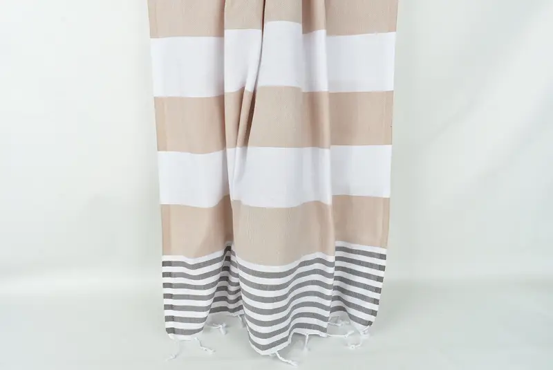 70x40 Cotton Striped Towel, Gift For Her, Custom Gifts, Spa Towel, Custom Towel, Monogram Turkish Towel, Organic cotton Turkish peshtemal towel - 8