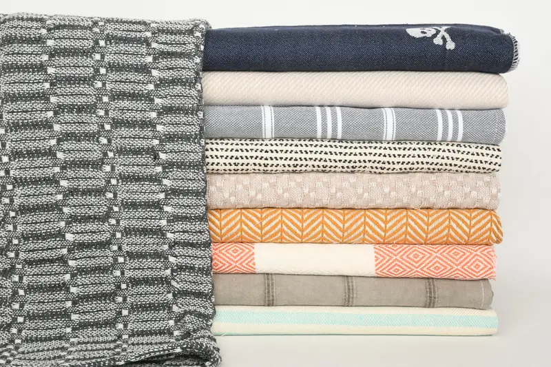 Turkish Towel, Monogram Hand Towel, Customized Turkish Towel, Small Bath Towels, Custom Hand Towel, Bridesmaid Gift, 40x20 Cotton Set of 10 Towel - 1