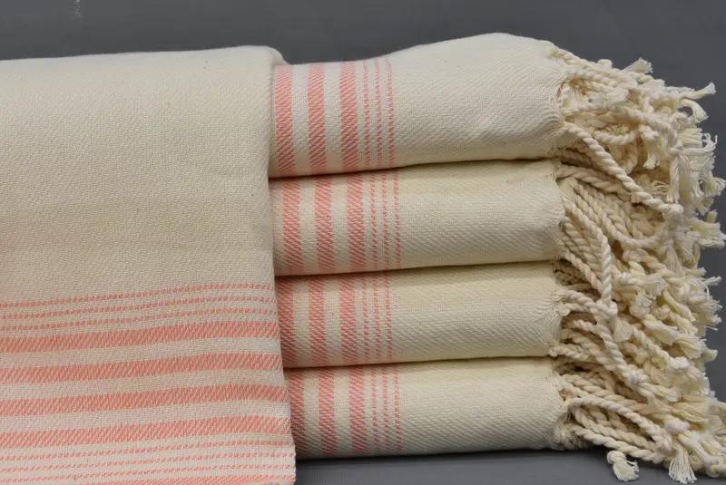 Turkish bath towel, Custom Towel, Hammam towel, Gym Towel, Spa Gift Towel, 80x40 Linen Striped Towel, Personalized Gift For Her, Turkish Towel Bulk - 3