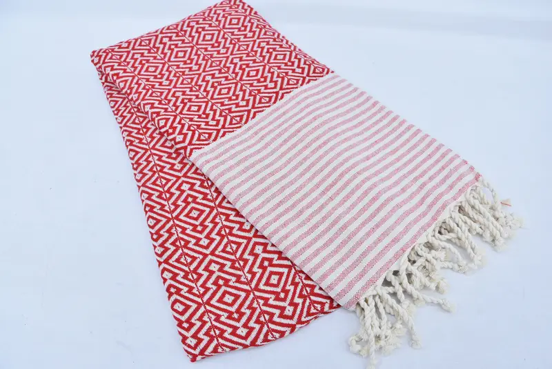 Personalized Bridesmaid Gift, Spa Gift, Beach Towel Bulk, Luxury Turkish peshtemal beach towel, Lightweight towel, 76x38 Cotton Diamond Towel - 6