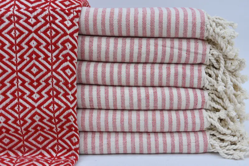 Personalized Bridesmaid Gift, Spa Gift, Beach Towel Bulk, Luxury Turkish peshtemal beach towel, Lightweight towel, 76x38 Cotton Diamond Towel - 2