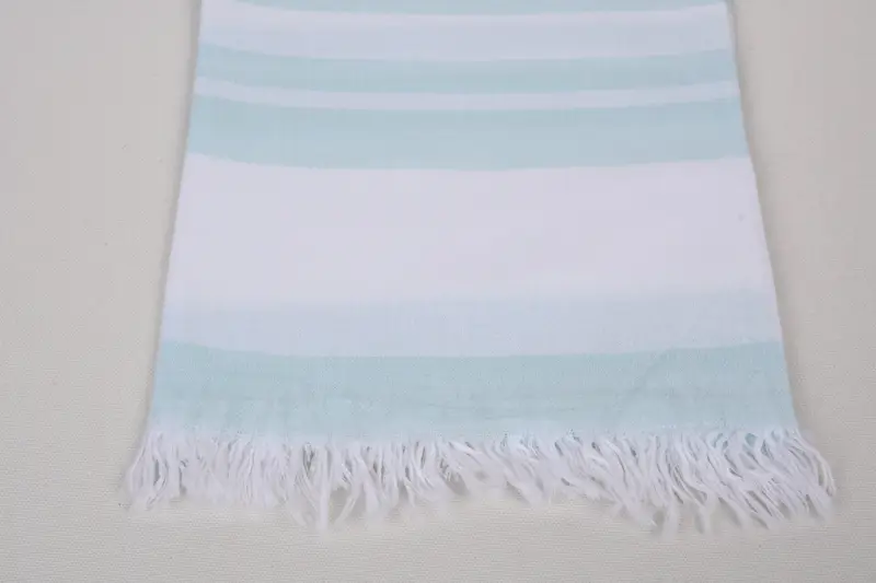 Large Turkish Towel, Family Gift Basket, Monogrammed Beach Towel, Travel towel, 68x36 Cotton Striped Towel, Custom Wedding Towel, House Warming Gift - 3