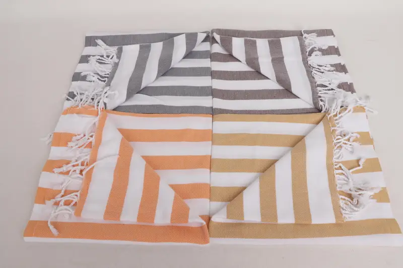 Handmade Gift, 44x20 Cotton Striped Towel, Custom Name Towel, Turkish Towel Hand Towel, Maid Of Honor Gift, Personalized Dish Towel, Kitchen Towel - 5