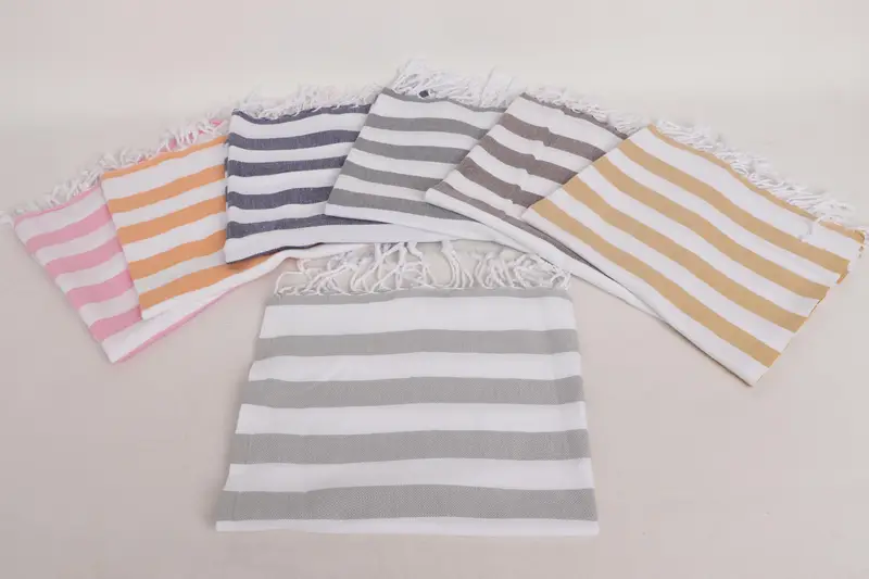 Handmade Gift, 44x20 Cotton Striped Towel, Custom Name Towel, Turkish Towel Hand Towel, Maid Of Honor Gift, Personalized Dish Towel, Kitchen Towel - 3