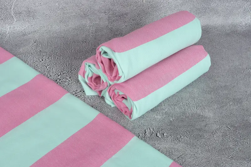 Lightweight Turkish towel, 70x40 Cotton Striped Towel, Custom Wedding Gift, Wedding Towel, Holiday Towel, Bridesmaid Gifts, Valentines Day Gift Idea - 8