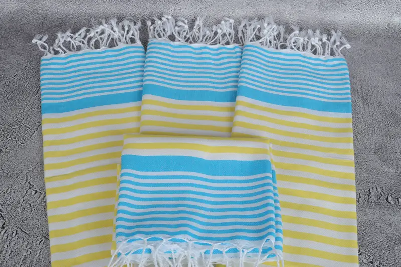 Handmade Gift, Guest Towel, Wedding For Favor, Custom Wedding Gifts, 40x24 Cotton Striped Towel, Turkish Tea Towel, Wedding Gift, Personalized Gift - 4