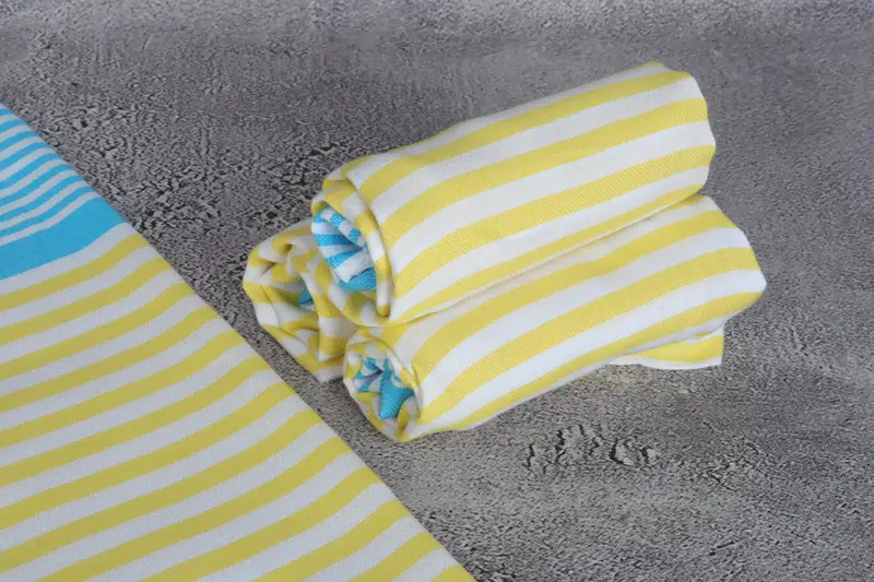 Handmade Gift, Guest Towel, Wedding For Favor, Custom Wedding Gifts, 40x24 Cotton Striped Towel, Turkish Tea Towel, Wedding Gift, Personalized Gift - 8