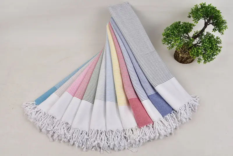 Erkek arkadaş için hediye, 40x18 pamuklu çizgili havlu, düğün iyiliği, kız gezisi parti iyiliği, kişiselleştirilmiş yemek havlu, kişiselleştirilmiş hediye, en iyi düğün hediyesi - 4