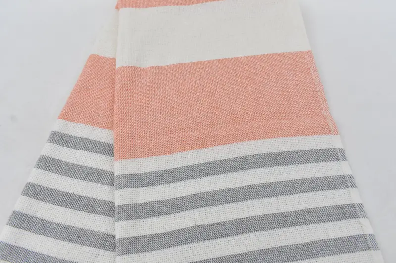 Personalized Hand Towel, 36x18 Cotton Striped Terry Towel, Embroidery Towel, Custom Hand Towel, Monogrammed Hand Towel, Boyfriend Christmas Gift - 7