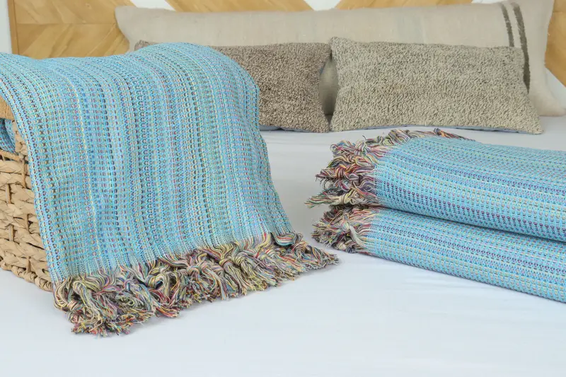 Gift Boxes, Wedding Favors, Turkish Cotton Blanket, Organic Throw, Extra Large Tablecloth, Throw Blanket, Turkish Blanket, Best Wedding Gift - 4