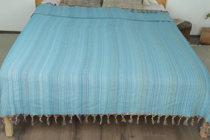 Gift Boxes, Wedding Favors, Turkish Cotton Blanket, Organic Throw, Extra Large Tablecloth, Throw Blanket, Turkish Blanket, Best Wedding Gift - 8