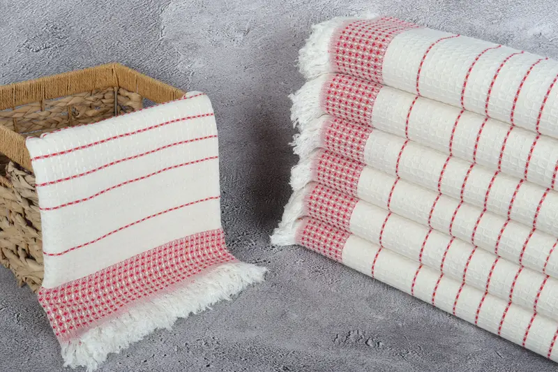 Wedding Shower Gift, Wedding Towel, Summer Towel, Personalized Beach Towel, 70x40 Cotton Waffle Towel, Turkish beach towel, Bachelorette Party Gift - 3