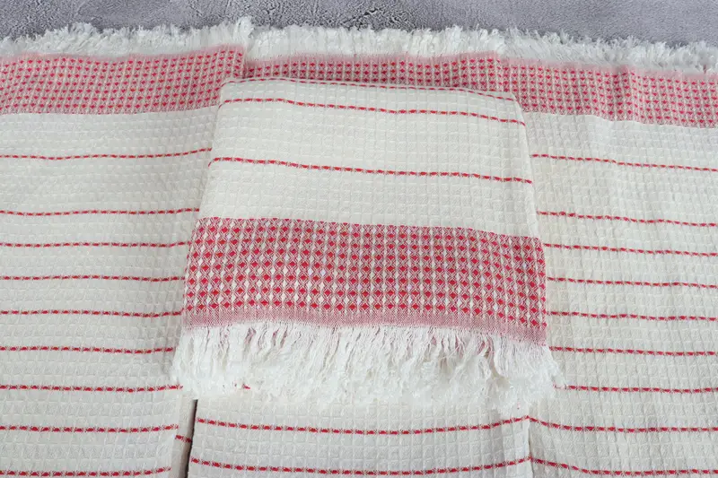 Wedding Shower Gift, Wedding Towel, Summer Towel, Personalized Beach Towel, 70x40 Cotton Waffle Towel, Turkish beach towel, Bachelorette Party Gift - 4