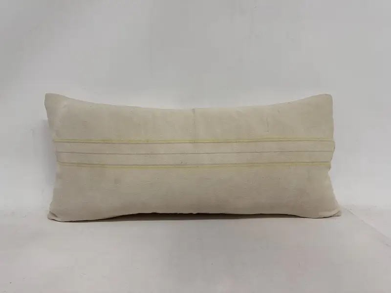 16x36 Beige Pillow Sham, Pillow Sham, Throw Kilim Pillow, Seat Cushion Cover, Vintage Kilim Throw Pillow, Kilim Pillow Cover, Square Throw Cushion - 1