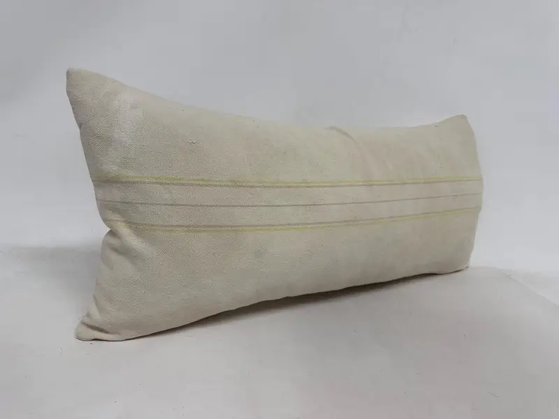 16x36 Beige Pillow Sham, Pillow Sham, Throw Kilim Pillow, Seat Cushion Cover, Vintage Kilim Throw Pillow, Kilim Pillow Cover, Square Throw Cushion - 3