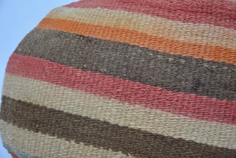 Decorative Throw Pillow Cover, Cushion Cover, Gift Pillow, Turkish Pillow, Kilim Cushion Sham, Armchair Cushion, 16x16 Beige Cushion Cover - 2