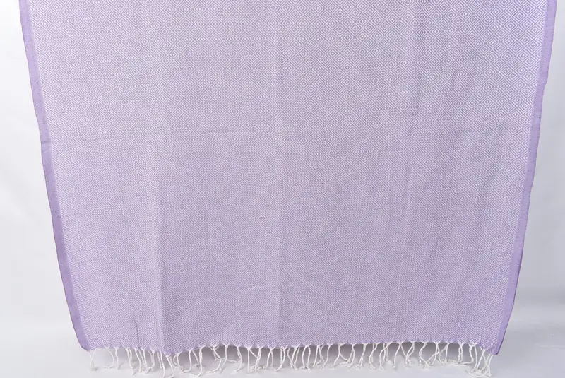 Bridal Shower Gift, Personalized Gifts, 70x38 Cotton Diamond Towel, Yoga Towel, Personalized Gift, Handmade Turkish hammam towel, Embroidery Towels - 8