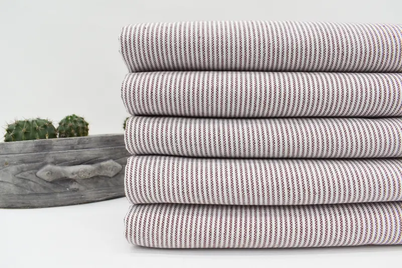 70x40 Cotton Striped Towel, Personalized Turkish Towel, Bathroom Towel, Quick-Dry Beach Towel, Soft and absorbent Turkish towel, Personalized Gift - 2