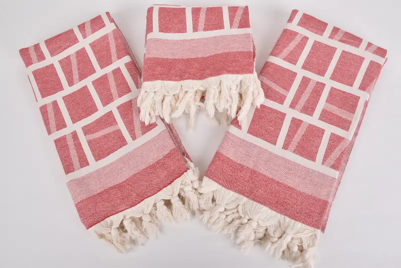 Wedding Gifts Towel, Luxury towel, Fouta towel, Decorative Towel, Spa Towel, Personalized Wedding Gift For Couple, 70x34 Cotton Patterned Towel - 6