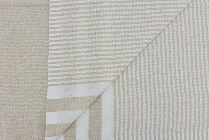 Summer Gift Ideas, Handwoven Turkish bath towel, Engagement Gift, Cotton towel, Bridesmaid Gift Towel, Gift For Her, 70x40 Cotton Striped Towel - 7