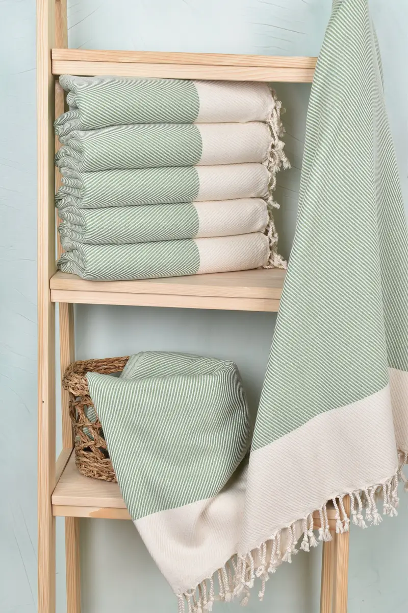 Sommertuch, weiches Handtuch, Sommergeschenkideen, Hochzeitsbevorzugungen, personalisiertes Strandtuch, 70x40 Baumwollstreifenhandtuch, Valentinstag Geschenk für ihn - 3