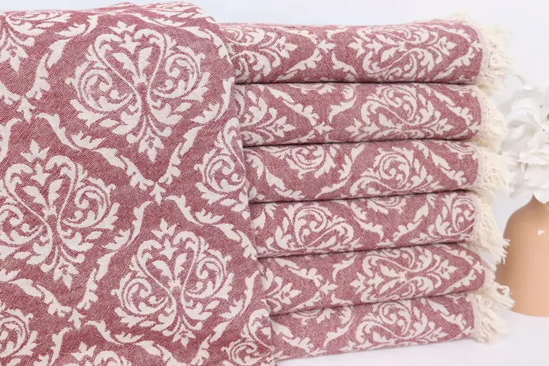 Turkish Hand Towel, 40x24 Cotton Baroque Towel, Personalized Gift For Her, Wedding Favors, Summer Towel, Towel With Name, Custom Hand Towel - 2