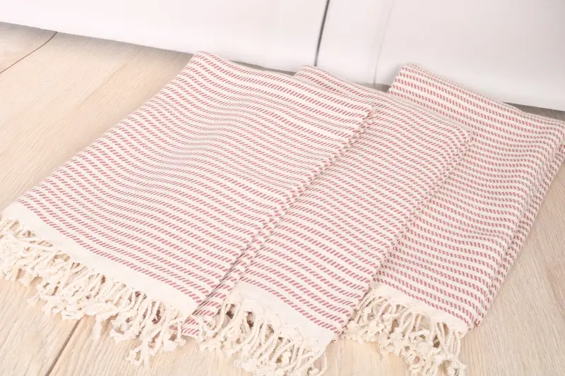 Absorbent towel, Custom Wedding Gift From Bridesmaid, Thin towel, Luxury Beach Towel, Soft towel, 70x40 Cotton Polka Dot Towel, Xmas Gifts - 6