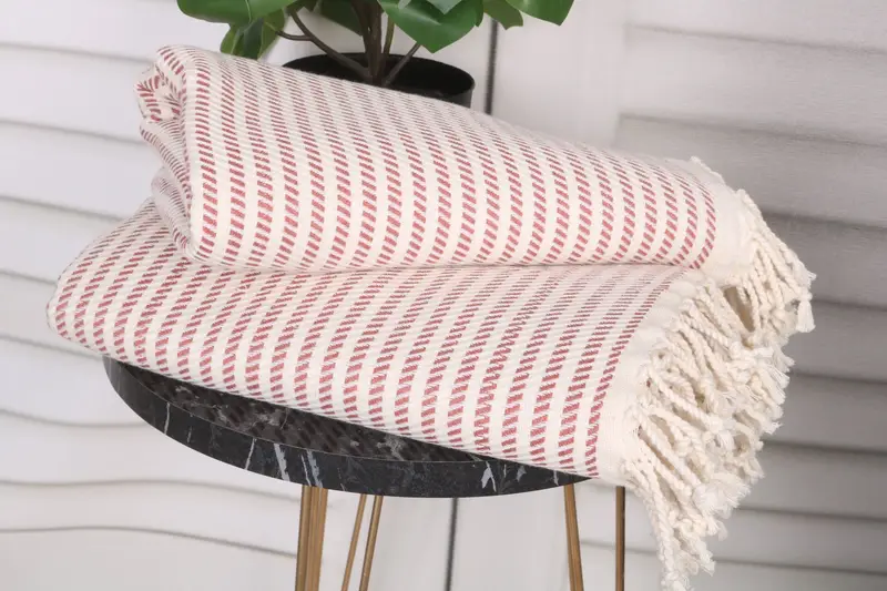 Absorbent towel, Custom Wedding Gift From Bridesmaid, Thin towel, Luxury Beach Towel, Soft towel, 70x40 Cotton Polka Dot Towel, Xmas Gifts - 3