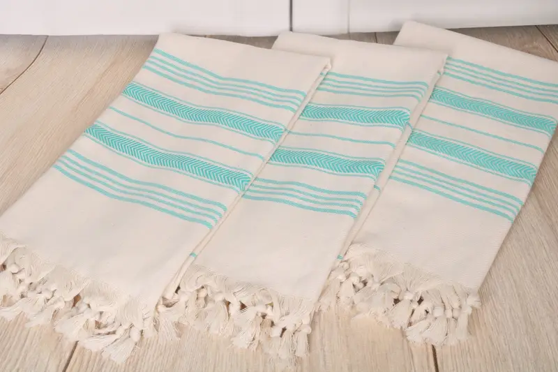 Employee Gifts, Monogrammed Beach Towel, Organic towel, Wedding Anniversary Gift, Pool Towels, 70x40 Cotton Striped Towel, Lightweight Turkish towel - 6